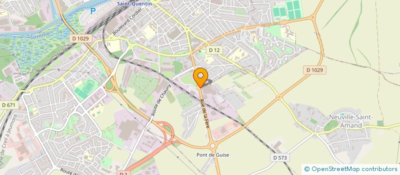 localisation de l'entreprise MADAME HELENE QUERTELET-LECART à SAINT-QUENTIN