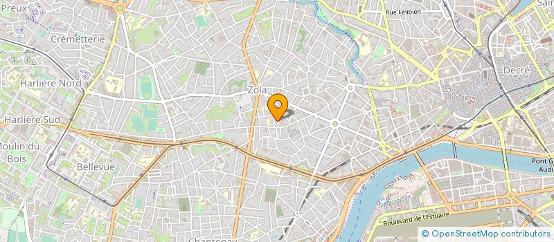 localisation de l'entreprise MADAME HELENE RABU à NANTES