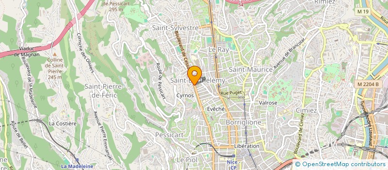 localisation de l'entreprise MADAME HELENE RADEGONDE à NICE