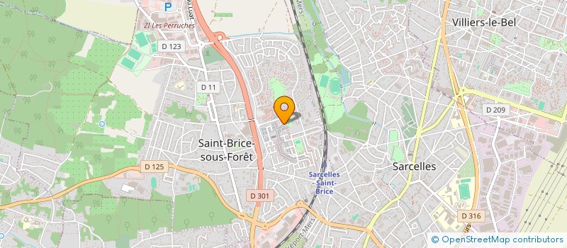 localisation de l'entreprise MADAME HELENE RAFFRAY  PUISEUX-LE-HAUBERGER