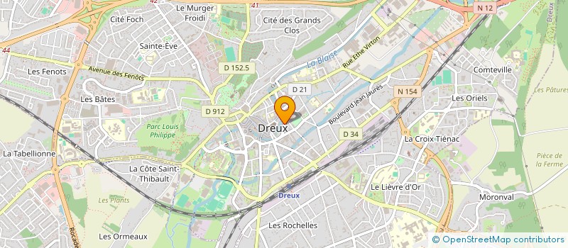 localisation de l'entreprise MADAME HELENE RAISON à DREUX