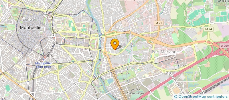 localisation de l'entreprise MADAME HELENE RALLO à MONTPELLIER