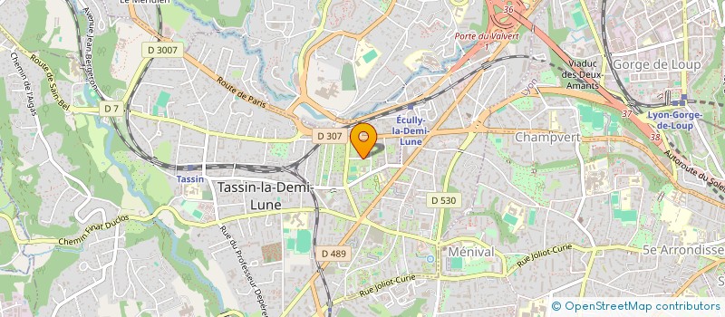 localisation de l'entreprise MADAME HELENE RAMBEAU à TASSIN-LA-DEMI-LUNE
