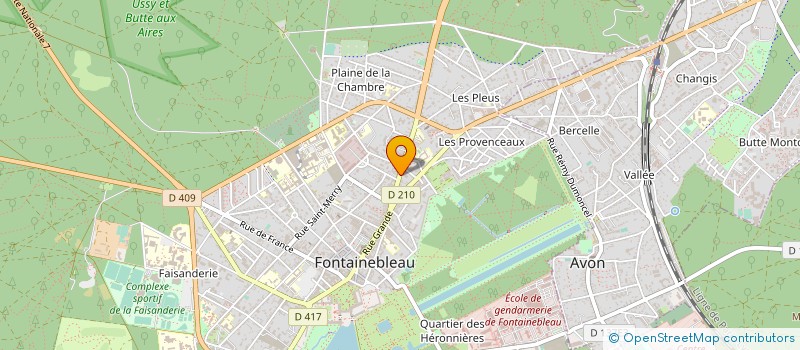 localisation de l'entreprise MADAME HELENE RAMES à FONTAINEBLEAU
