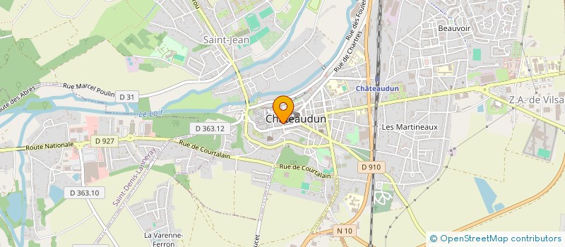 localisation de l'entreprise MADAME HELENE RATEAU à CHATEAUDUN