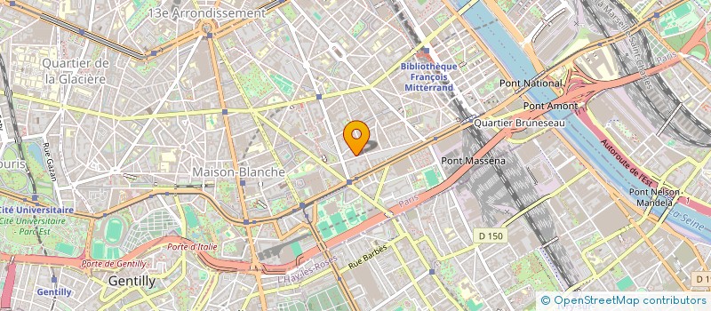 localisation de l'entreprise MADAME HELENE RAYMOND  PARIS