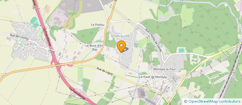 localisation de l'entreprise MADAME HELENE REIS à VILLEVAUDE