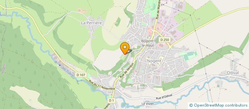 localisation de l'entreprise MADAME HELENE RENARD à NOGENT