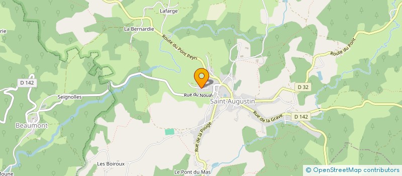 localisation de l'entreprise MADAME HELENE REYNIER à BEAUMONT