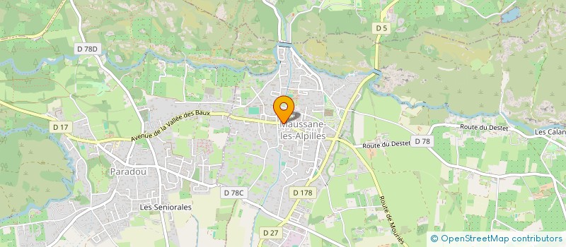 localisation de l'entreprise MADAME HELENE RICARD  PARADOU