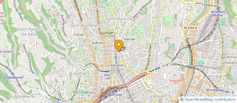 localisation de l'entreprise MADAME HELENE RICE à NICE
