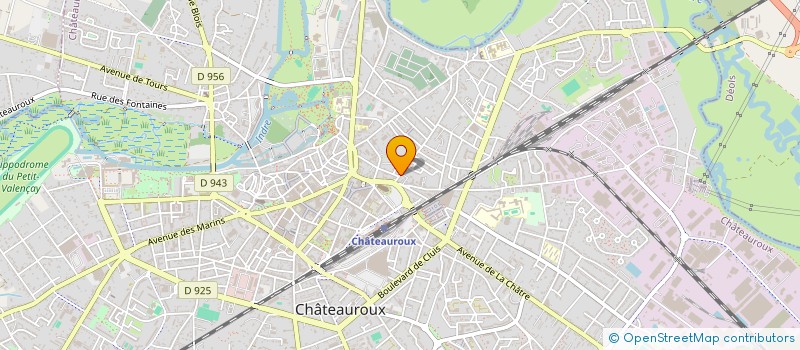 localisation de l'entreprise MADAME HELENE RICHARD à CHATEAUROUX