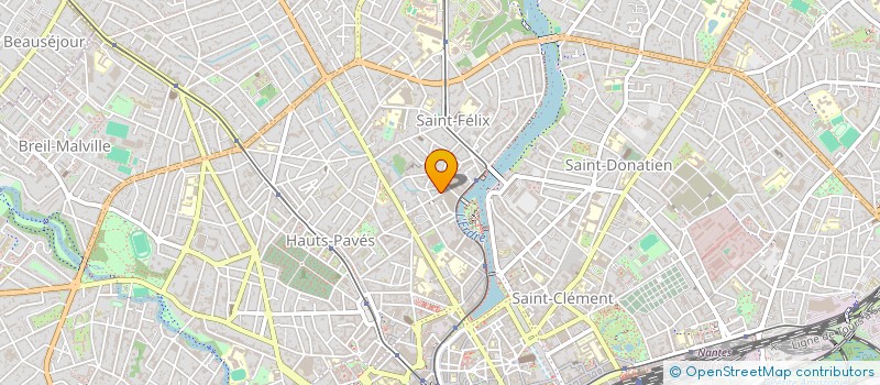 localisation de l'entreprise MADAME HELENE RIOUX à NANTES