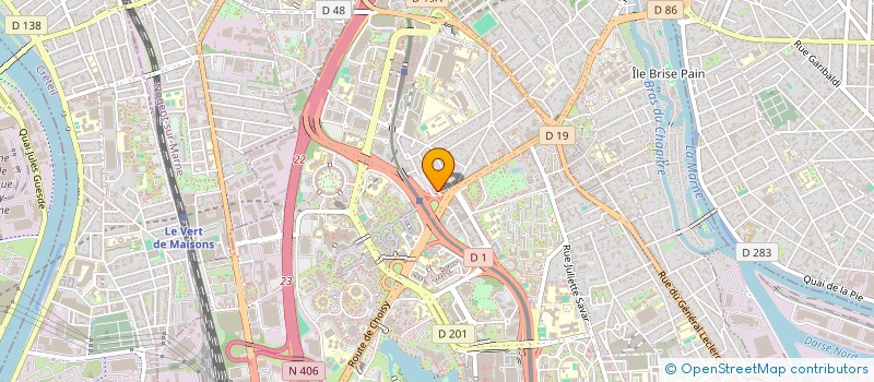 localisation de l'entreprise MADAME HELENE RISS  CRETEIL