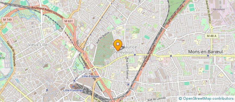 localisation de l'entreprise MADAME HELENE RIVENEZ à LILLE