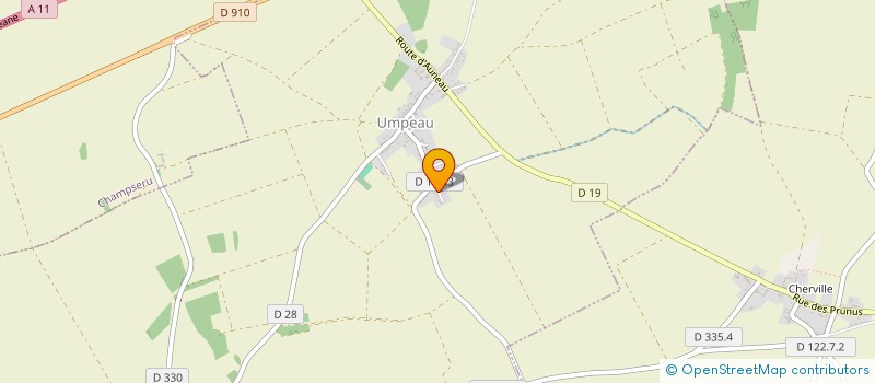 localisation de l'entreprise MADAME HELENE ROCHE à UMPEAU