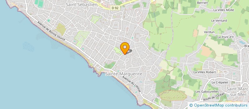 localisation de l'entreprise MADAME HELENE RONDENAY  PORNICHET