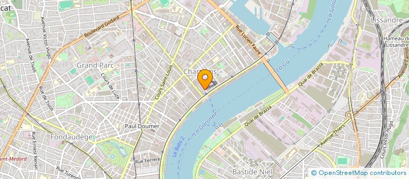 localisation de l'entreprise MADAME HELENE ROQUES  BORDEAUX