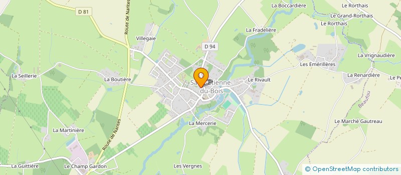 localisation de l'entreprise MADAME HELENE ROULHAC DE ROCHEBRUNE  SAINT-ETIENNE-DU-BOIS