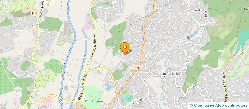 localisation de l'entreprise MADAME HELENE ROUSSEAU  FREJUS