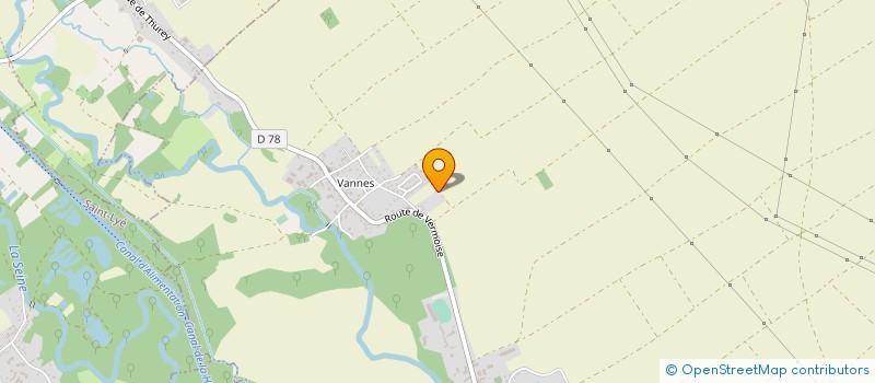 localisation de l'entreprise MADAME HELENE ROUVRE  SAINTE-MAURE