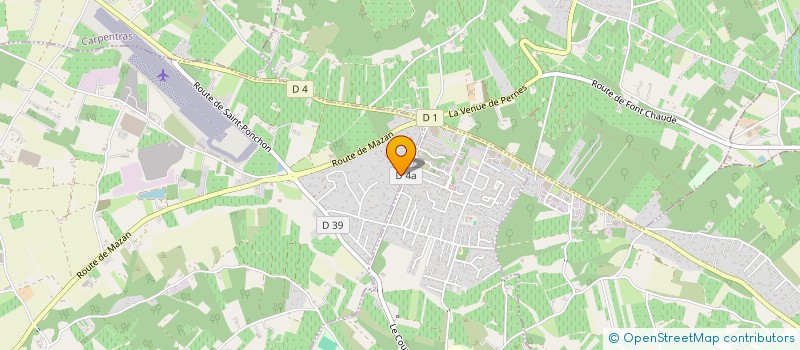 localisation de l'entreprise MADAME HELENE ROUX à SAINT-DIDIER