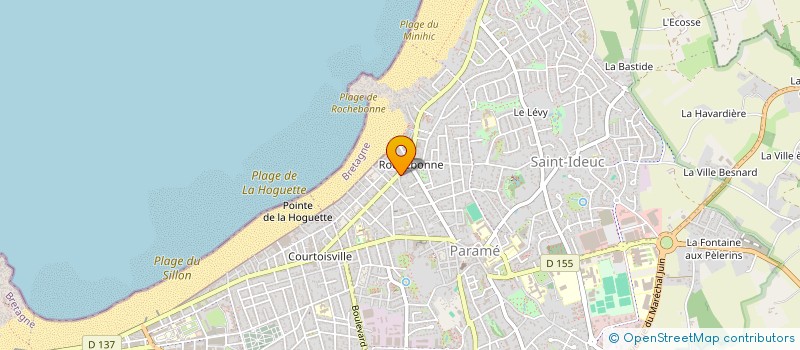 localisation de l'entreprise MADAME HELENE RUQUAY  SAINT-MALO