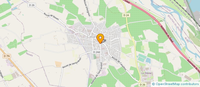 localisation de l'entreprise MADAME HELENE RUSSO  CABANNES