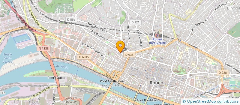 localisation de l'entreprise MADAME HELENE SAADI  ROUEN