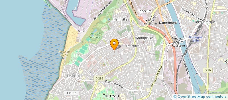 localisation de l'entreprise MADAME HELENE SABINE CHOCHOIS  LE PORTEL