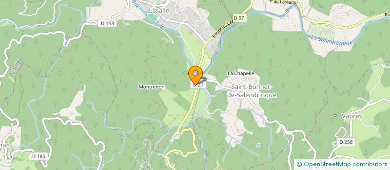 localisation de l'entreprise MADAME HELENE SAEZ  LASALLE