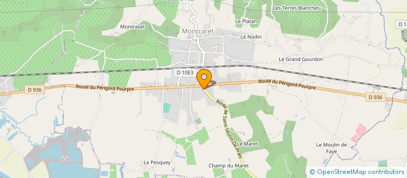 localisation de l'entreprise MADAME HELENE SAINT CAST à VELINES