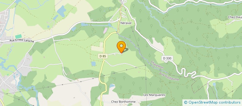 localisation de l'entreprise MADAME HELENE SAINT DIZIER  PUY-GUILLAUME