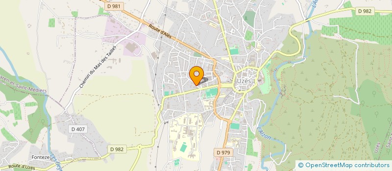 localisation de l'entreprise MADAME HELENE SALARINO  UZES