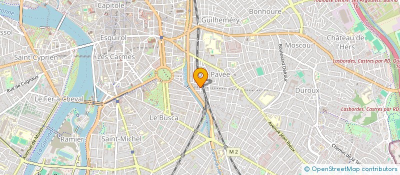 localisation de l'entreprise MADAME HELENE SALLAGOITY à TOULOUSE