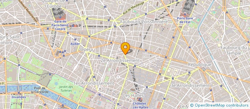 localisation de l'entreprise MADAME HELENE SALLEFRANQUE-BARRITAUD  PARIS