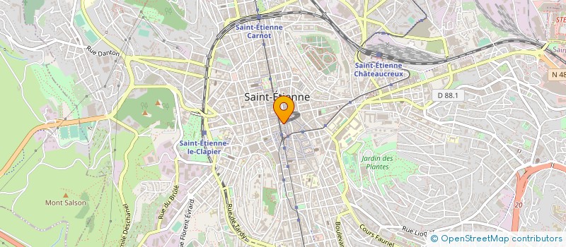 localisation de l'entreprise MADAME HELENE SARAFIAN à SAINT-ETIENNE