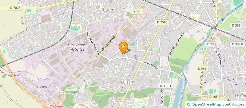localisation de l'entreprise MADAME HELENE SAUCIE à LUISANT