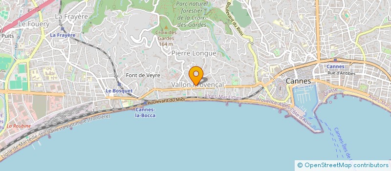 localisation de l'entreprise MADAME HELENE SCHALL  CANNES