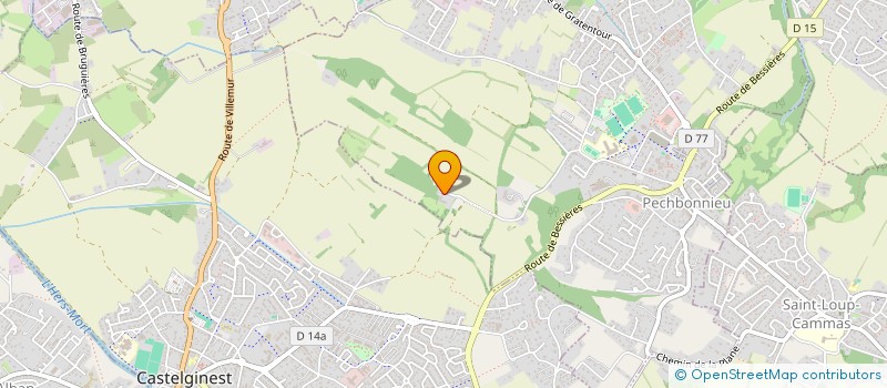 localisation de l'entreprise MADAME HELENE SEGUIER  PECHBONNIEU