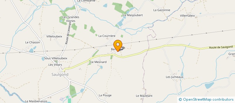 localisation de l'entreprise MADAME HELENE SEINE à SAULGOND