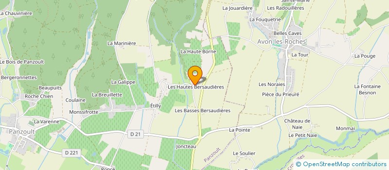 localisation de l'entreprise MADAME HELENE SELLIER à PANZOULT