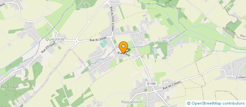 localisation de l'entreprise MADAME HELENE SENECAT  ROQUETOIRE