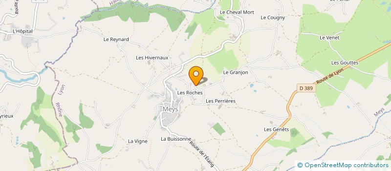 localisation de l'entreprise MADAME HELENE SEON  GREZIEU-LE-MARCHE