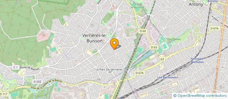 localisation de l'entreprise MADAME HELENE SEPCHAT-PAPON à VERRIERES-LE-BUISSON