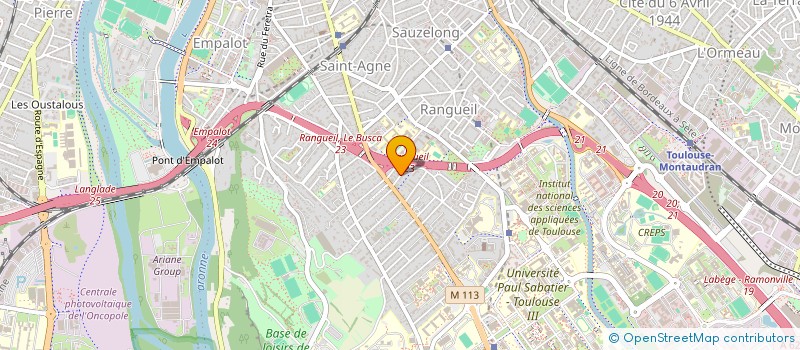 localisation de l'entreprise MADAME HELENE SERIN à TOULOUSE