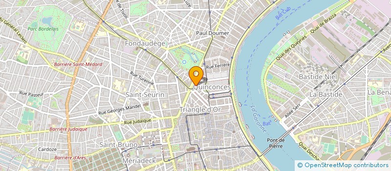 localisation de l'entreprise MADAME HELENE SEURIN  BORDEAUX