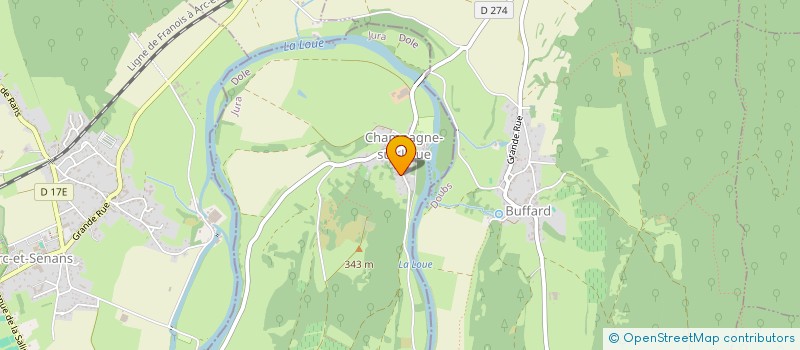 localisation de l'entreprise MADAME HELENE SHOTSHA  CHAMPAGNE-SUR-LOUE