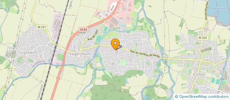 localisation de l'entreprise MADAME HELENE SHUMKOVA  FEGERSHEIM