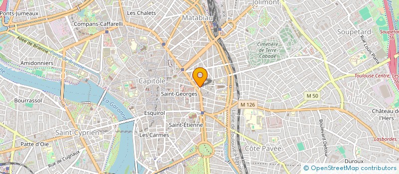 localisation de l'entreprise MADAME HELENE SIMEON à TOULOUSE